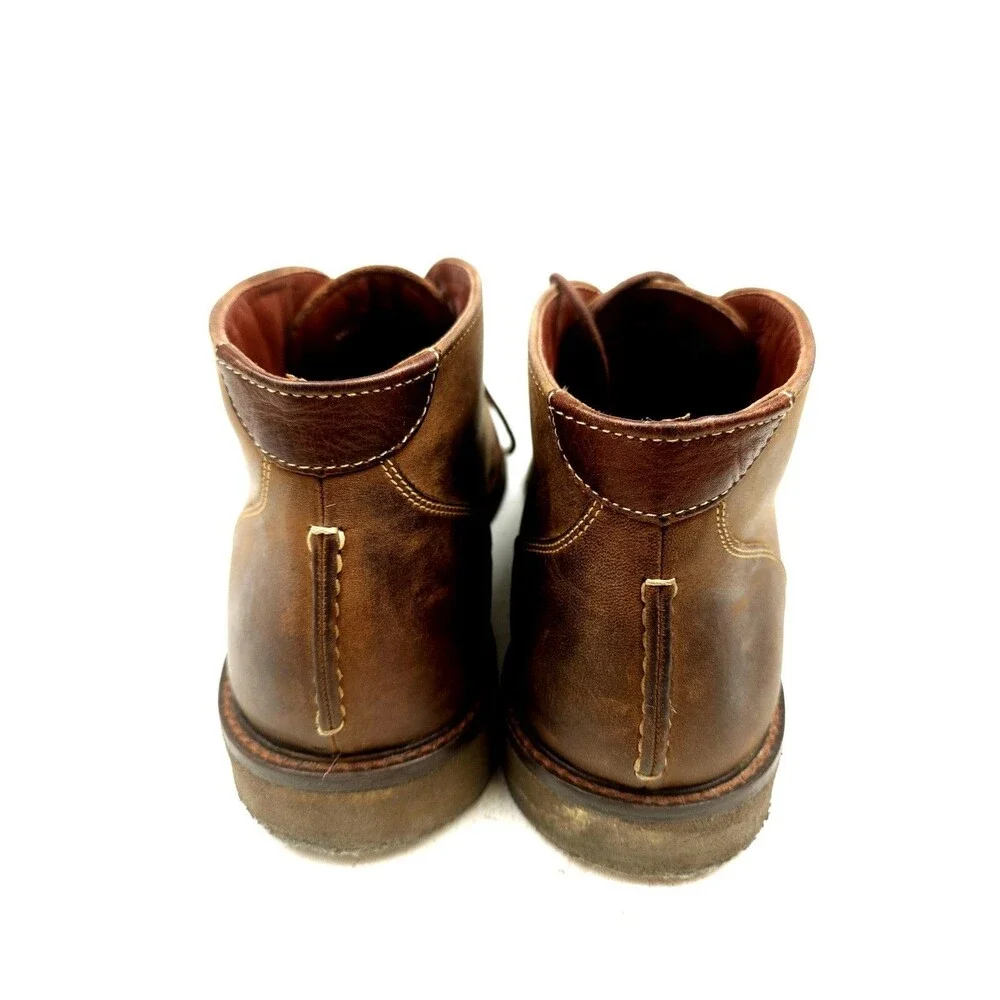 Johnston & Murphy Copeland Chukka Men's 8.5 Boots Tan Sheepskin Crepe Sole